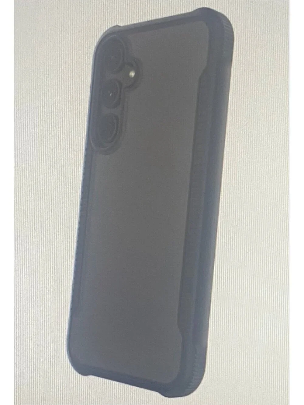 Onn Dual-Layer Case for Samsung Galaxy A35/5G Black/Clear